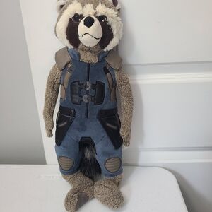 Disney Marvel Guardians Of The Galaxy Rocket Raccoon Plush Stuffed Animal Toy 18